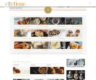 Coctione.com(For lovers of food and drink) Screenshot