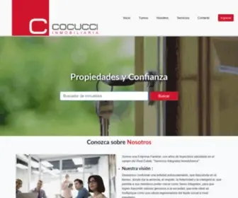Cocucci.com.ar(Cocucci Inmobiliaria) Screenshot