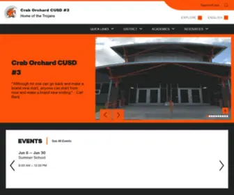 Cocusd3.org(Crab Orchard CUSD 3) Screenshot