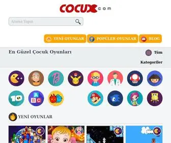 Cocux.com(çocuk oyunları) Screenshot