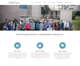 Cocwp.org(Church of Christ Winter Park) Screenshot