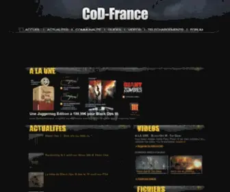 Cod-France.com(Communauté française de Call of Duty depuis 2007) Screenshot