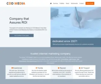 Cod-Media.com(Internet Marketing) Screenshot