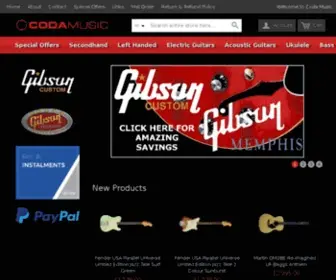 Coda-Music.com(Coda Music) Screenshot