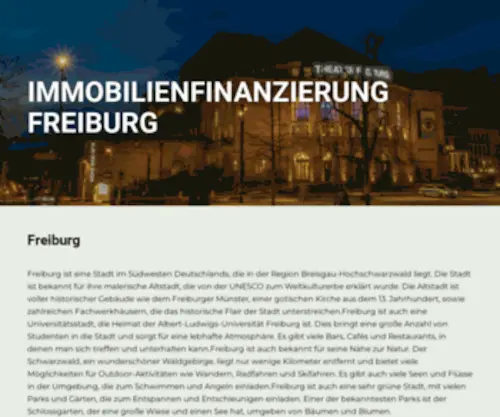 Coda24.de(Immobilienfinanzierung Freiburg) Screenshot