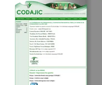 Codajic.org(CODAJIC) Screenshot