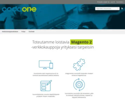 Codaone.fi(Magento 2 rautainen ammattilainen) Screenshot