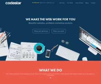 Codastar.com(Web Design London) Screenshot