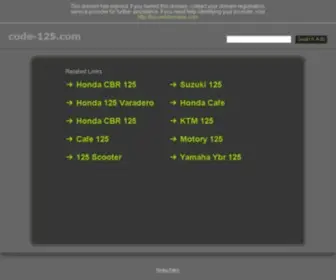 Code-125.com(Code 125) Screenshot