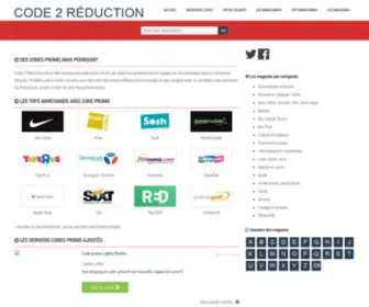 Code-2-Reduction.fr(Code 2 R) Screenshot