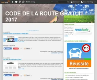 Code-DE-LA-Route-Gratuit.pro(Code de la route gratuitDécouvrez nos trucs et astuces pour éviter les pièges de l'examen officiel) Screenshot