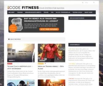 Code-Fitness.de(Dit domein kan te koop zijn) Screenshot