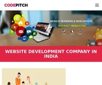 Code-Pitch.com(Code Pitch Web Solutions) Screenshot