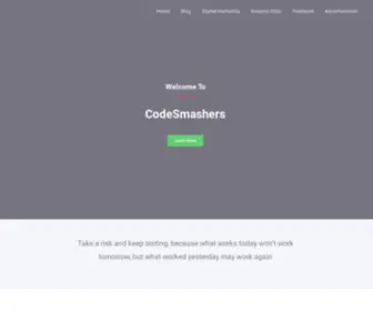 Code-Smashers.com(Code Smashers) Screenshot