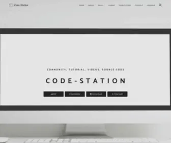 Code-Station.com(Website Belajar Pemrograman) Screenshot