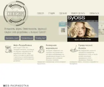 Code201.net(Разработка сайта) Screenshot