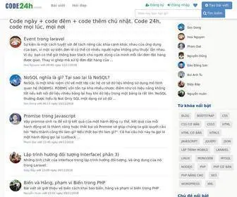 Code24H.com(Học php cơ bản) Screenshot