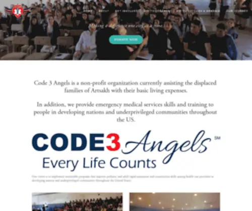 Code3Angels.org(Code 3 Angels) Screenshot