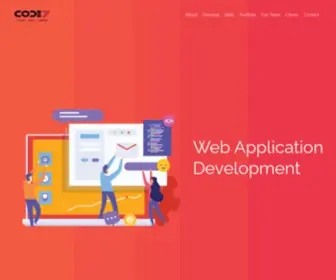 Code7.in(Website Development and Designing) Screenshot