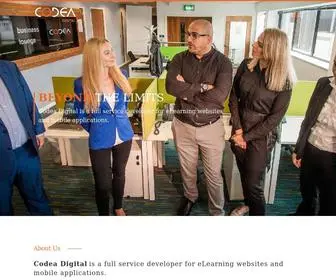 Codeadigital.co.uk(Website design and development agency based in the South West) Screenshot