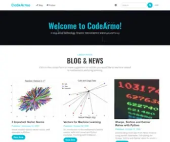 Codearmo.com(Python) Screenshot