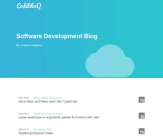 Codeblocq.com(Software Engineering Blog) Screenshot