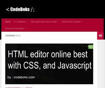 Codeboks.com(Learn coding and more Subjects) Screenshot