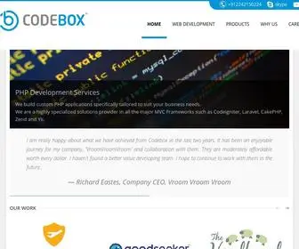 Codebox.in(Open Source Web Development in India) Screenshot