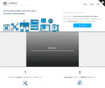 Codebox.sh(Codebox) Screenshot