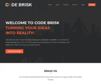 Codebrisk.com(Laravel Framework Developer) Screenshot