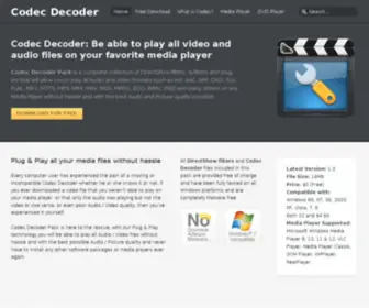 Codec-Decoder.com(子育て) Screenshot