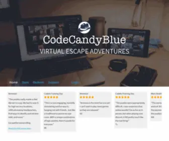 Codecandyblue.com(Virtual Escape Adventures) Screenshot