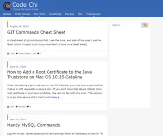 Codechi.com(Code Chi) Screenshot