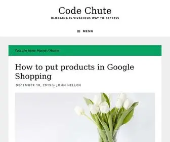 Codechute.com(Code Chute) Screenshot