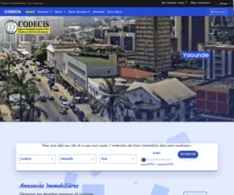 Codecis.com(Codecis, agence immobilière) Screenshot