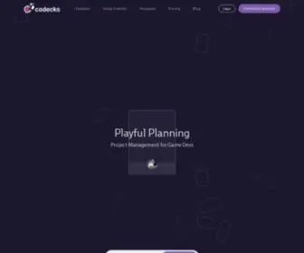 Codecks.io(Playful Project Management for Game Development) Screenshot