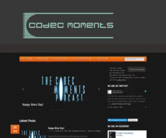 Codecmoments.com(Codec Moments) Screenshot