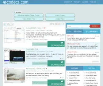 Codecs.com(Aka Free) Screenshot