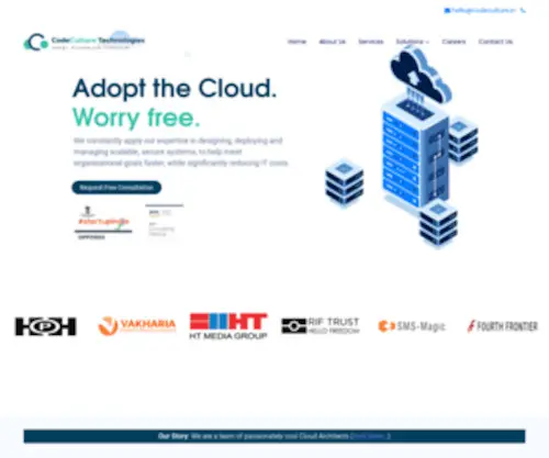 Codeculture.in(Cloud Managed Services & App Development Company) Screenshot