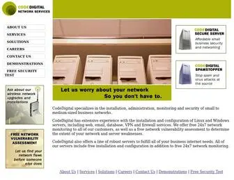 Codedigital.com(CodeDigital Network and Server Installation) Screenshot