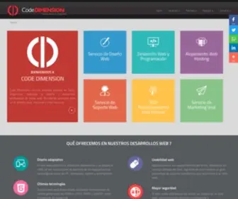 Codedimension.com.ar(Code Dimension) Screenshot