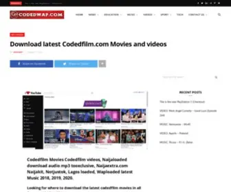 Codedwaptv.com(Free Download Video & MP3) Screenshot