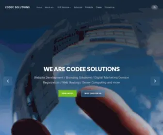 Codeeltd.com(Codee Solutions) Screenshot