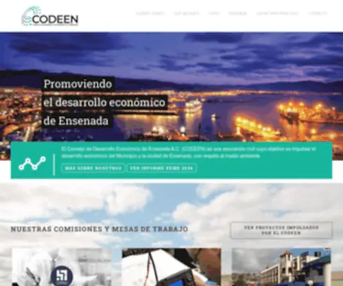 Codeen.com.mx(Comision Estatal de Servicios Publicos de Ensenada) Screenshot