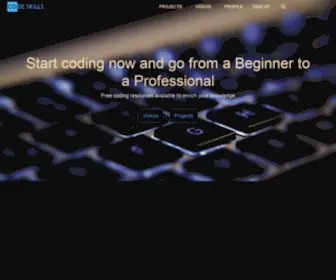 Codeeskills.com(Codeeskills) Screenshot
