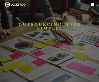 Codeevoo.com(Software Development Outsourcing) Screenshot