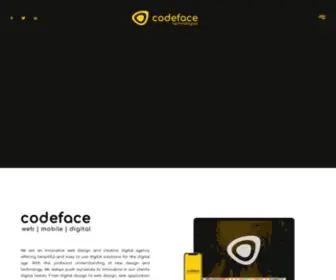 Codefacetech.com(Codeface Technologies) Screenshot