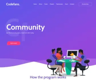 Codefans.online(Codefans online) Screenshot