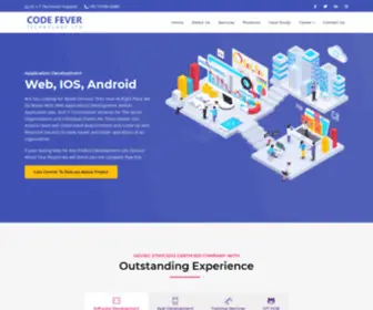 Codefeverllp.com(Code Fever LLP) Screenshot