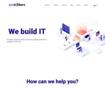 Codefibershq.com(Code Fibers) Screenshot